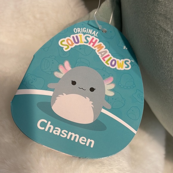 Squishmallows Chasmen the Axolotl 12” - Picture 4 of 4